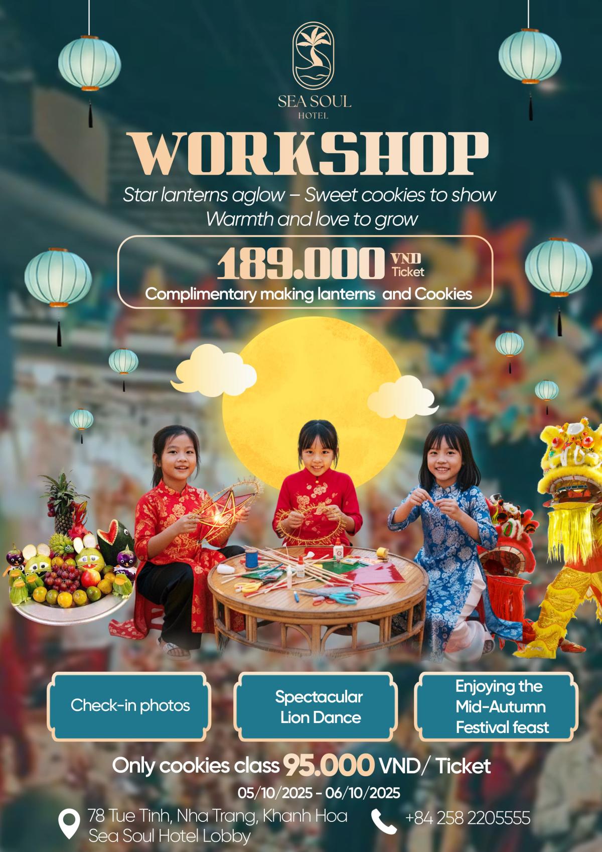 Star lanterns aglow – Sweet cookies to show – Warmth and love to grow