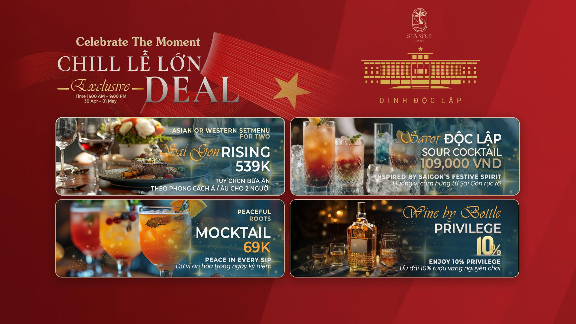 CHILL LỄ LỚN  – TRẢI NGHIỆM TẠI SEA SOUL CAFÉ LOUNGE