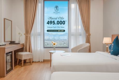 Nghỉ dưỡng 5 sao chỉ từ 495.000 VND/khách/đêm