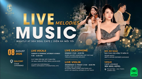 Sea Soul Café Lounge | Live Music Schedule – August