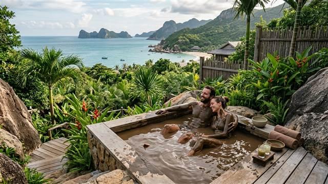 tắm bùn khoáng hòn tằm nha trang